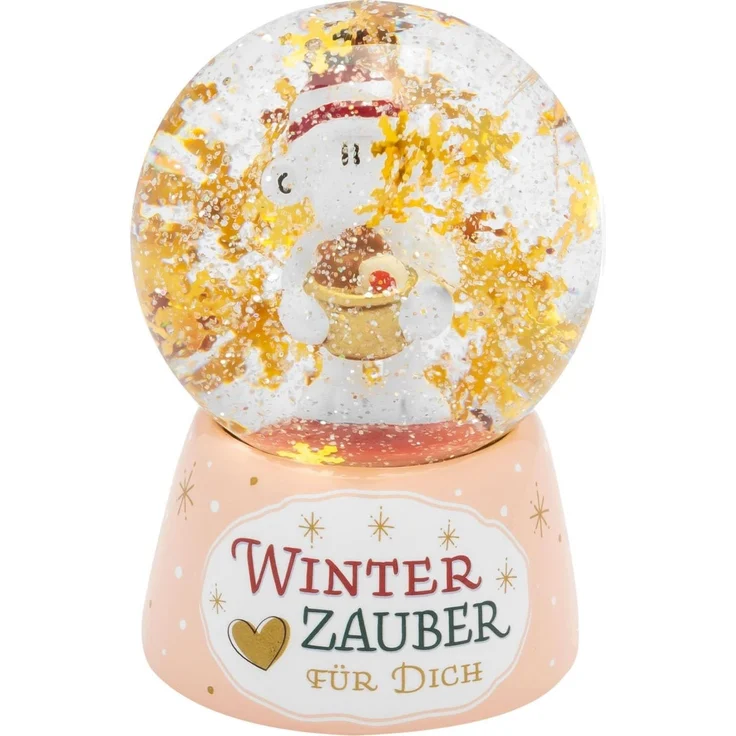 Traumkugel Schneekugel Geschenk Weihnachten Sheepworld WINTERZAUBER 51226 – Bild 4