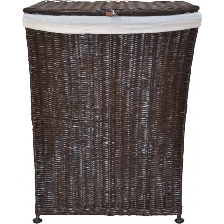 Rattan Wäschekorb "Simon" braun