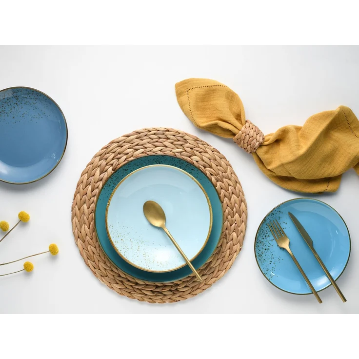 Nature Collection Aqua, Tellerset 12-tlg (mo) – Bild 4