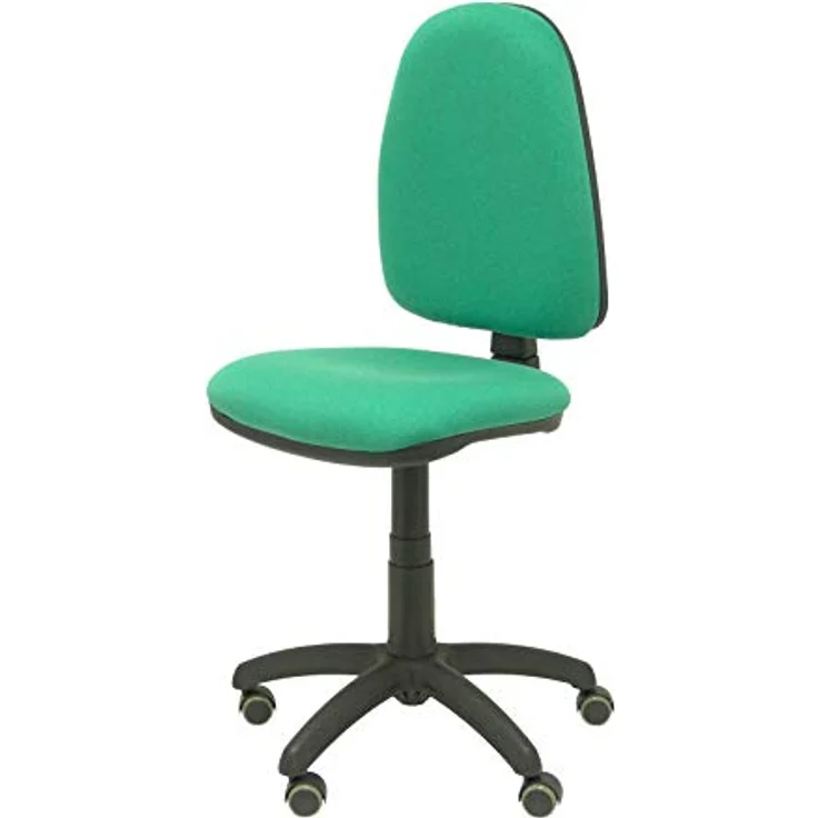 PIQUERAS Y CRESPO Modell 04CP Ergonomischer Bürostuhl mit Permanentkontaktmechanik, höhenverstellbar und räder parkett Sitz und Rücken gepolstert in Stoff BALI grün – Bild 6