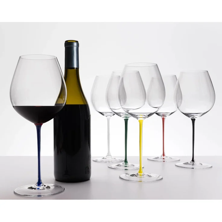 RIEDEL 4900/07P FATTO A MANO Pinot Noir Weinglas - Stiel PINK – Bild 7