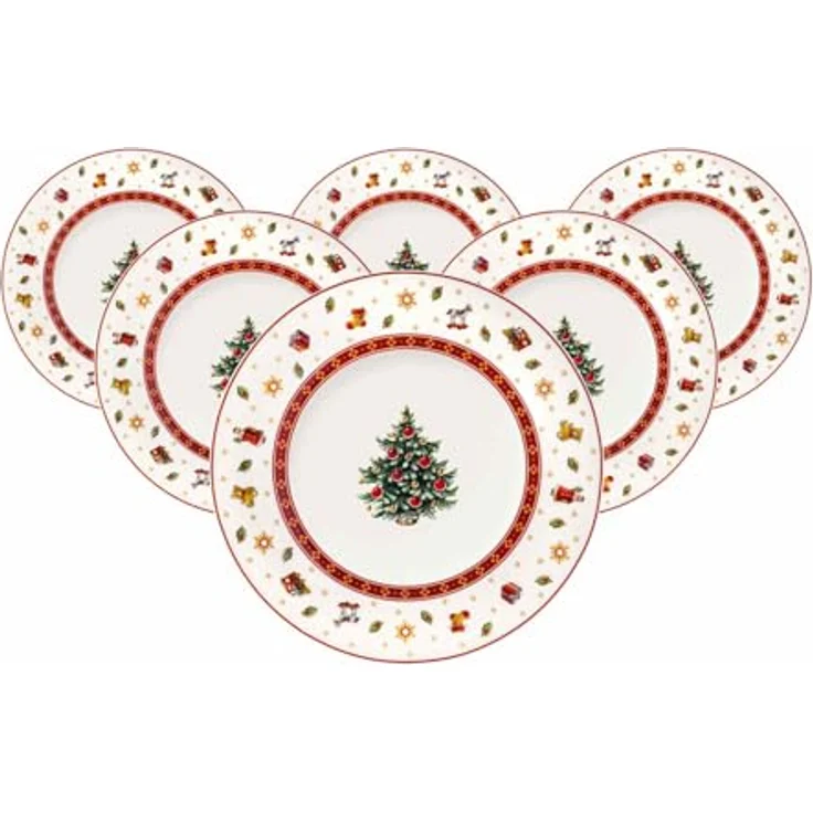 Villeroy & Boch Toy's Delight Frühstücksteller ø 21,5 cm Weiß 6er Set – Bild 2