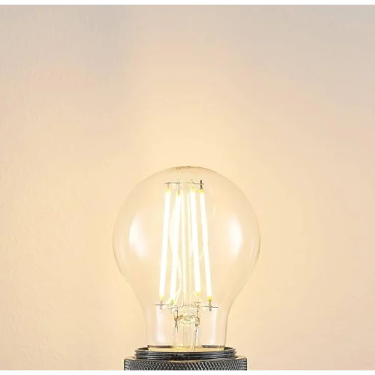 Arcchio LED E27 Lampe 6,5W dimmbar, Glas - Energiesparende Leuchte für Wohnräume – Bild 3