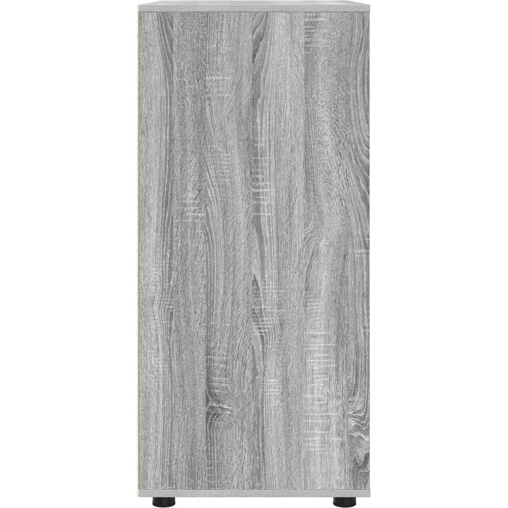 vidaXL Stauraumschränke 80 x 48 x 105 cm Holzwerkstoff Sonoma-Grau 3406231 – Bild 9