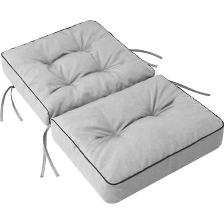 Bjird Bankauflage Venus 50 cm, 60 cm, 100 cm, 120 cm, 150 cm, 180 cm, (3 St), für Gartenbank und Hollywoodschaukel – Bild 3