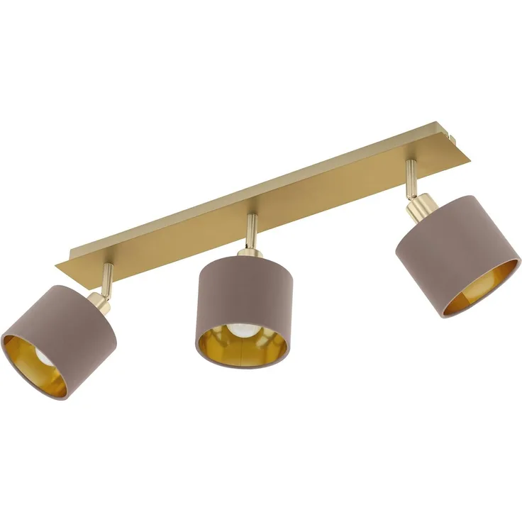 Eglo 97538 LED VALBIANO messing-gebürstet, nickel-matt cappuccino, gold L:56cm B:7cm