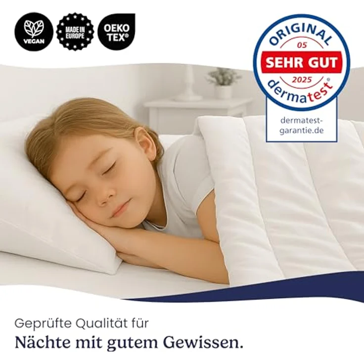 Gentle North Microfaserbettdecke Schlafdecke - Ganzjahresdecke o. Sommerdecke für Allergiker geeignet, Füllung: Kunstfasern, für Allergiker geeignet - Besonders Flauschig & waschbar bei 95° – Bild 5
