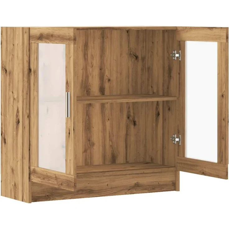 vidaXL Bücherschrank Artisan-Eiche 82,5x30,5x80 cm Holzwerkstoff 856155 – Bild 9
