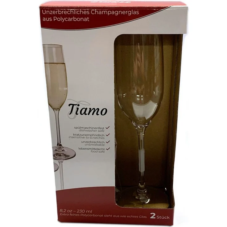 Moritz Gläser-Set Tiamo Camping Champagner Gläser – Bild 4