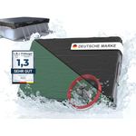 Planenfux® Pool-Abdeckplane Poolplanen rechteckig PE Material - Grün (PARENT), 280-320 x 180-220 cm Pool Abdeckung aus starkem 200g/m² PE Material