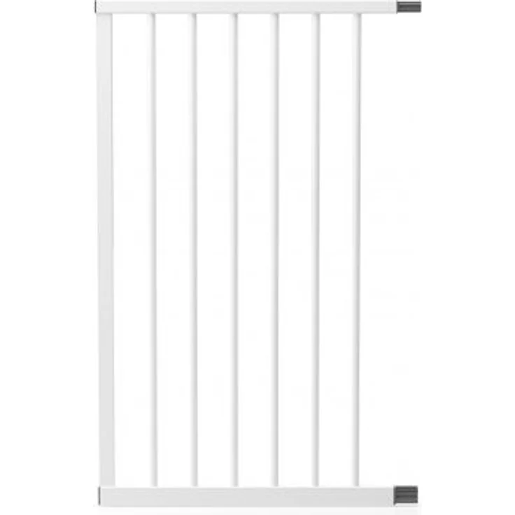 Geuther Verlängerung EASYLOCK PLUS | Passung: 48 cm | stabile Erweiterung | sichere Steckverbindung | ohne Bohren | geeignet für alle Easylock Gitter | kombinierbar mit Zusatzklemmensets | Weiß