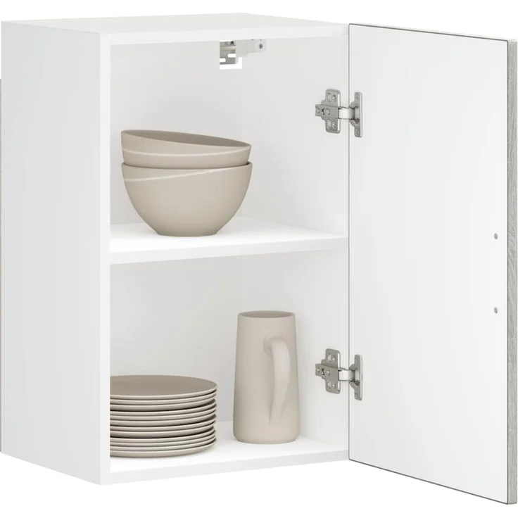 vidaXL Küchen-Hängeschrank Porto Grau Sonoma Holzwerkstoff 854033 – Bild 1