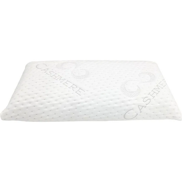 Matratzen Perfekt Kopfkissen Terra Med Visco Nackenkissen mit Cashmere Bezug, Füllung: HQSV (High Quality Support Visco) Schaum, Rückenschläfer, Seitenschläfer, Bauchschläfer, Cashmere Bezug mit Klimafaser