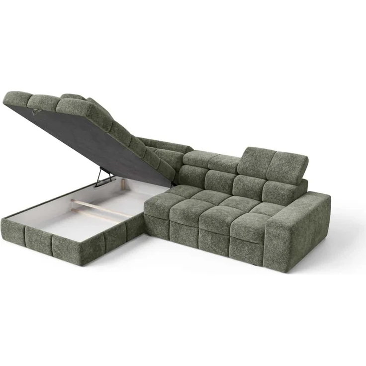 Ecksofa Bianco mit Schlaffunktion und Bettkasten | Jan-Art | verschiedene Farben erhältlich – Bild 4