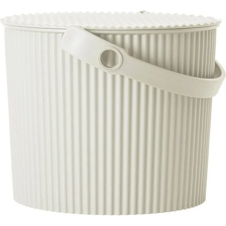 Hachiman Aufbewahrungsbox Omnioutil Eimer S Pale Beige 8 l