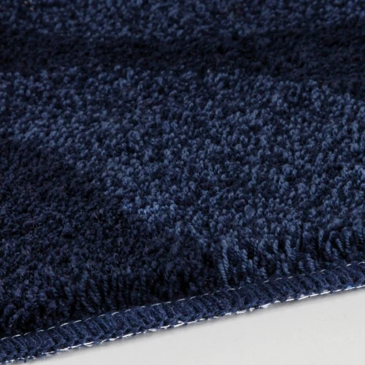 Kleine Wolke Badematte »Onda«, Höhe 15 mm, rutschhemmend beschichtet, fußbodenheizungsgeeignet, Polyacryl, quadratisch, WC Vorleger mit Ausschnitt, Badteppich, modernes Ton in Ton Wellendesign, flauschig – Bild 1