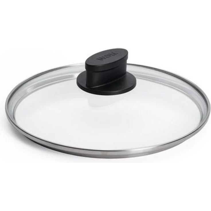 WOLL Eco Lite Sicherheitsglasdeckel Ø 20 cm, gehärtetes Spezialglas mit Edelstahlrand & permanentem Dampfventil, für Eco Lite‑Serie, alle Herdarten inkl. Induktion, spülmaschinen‑ & backofenfest bis ca. 200 °C, – Bild 3