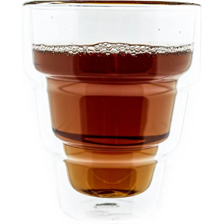 Mulex 4 Tlg. Gläser-Set Hitzebeständig für Heiß- und Kaltgetränke 350 ml aus Borosilikatglas – Bild 1