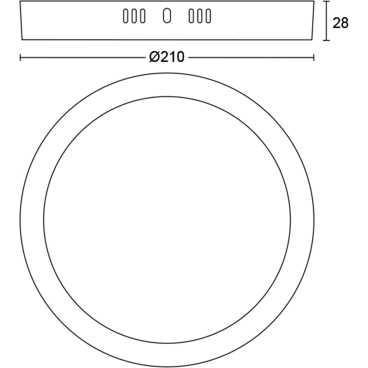 Philips LED Einbauspot Slim Surface DL252 12W 2700K rund sw- – Bild 3