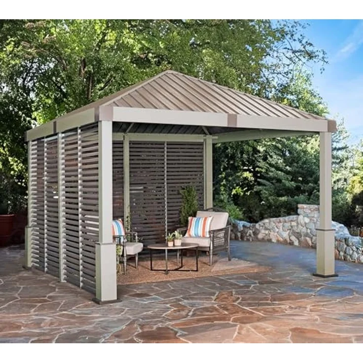 Sojag Aluminium Pavillon Nanda 1212 inkl. – Bild 4