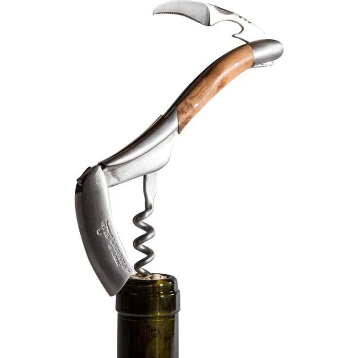 Laguiole en Aubrac Korkenzieher Kellnermesser Wacholder, Sommelier, original mit Zertifikat, hergestellt in Frankreich – Bild 5