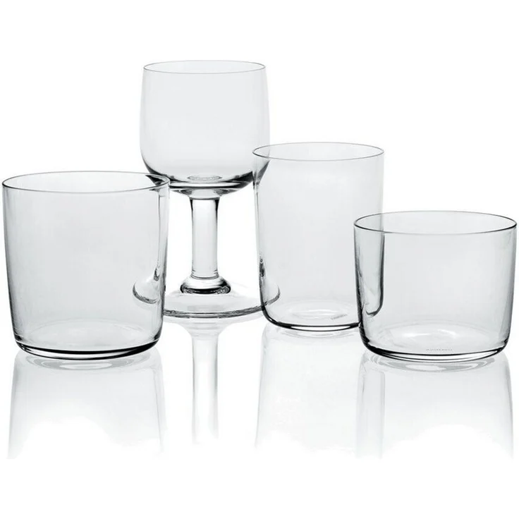 Alessi Glas Wasserglas 0,32 l Glass Family klar, Kristallglas – Bild 2