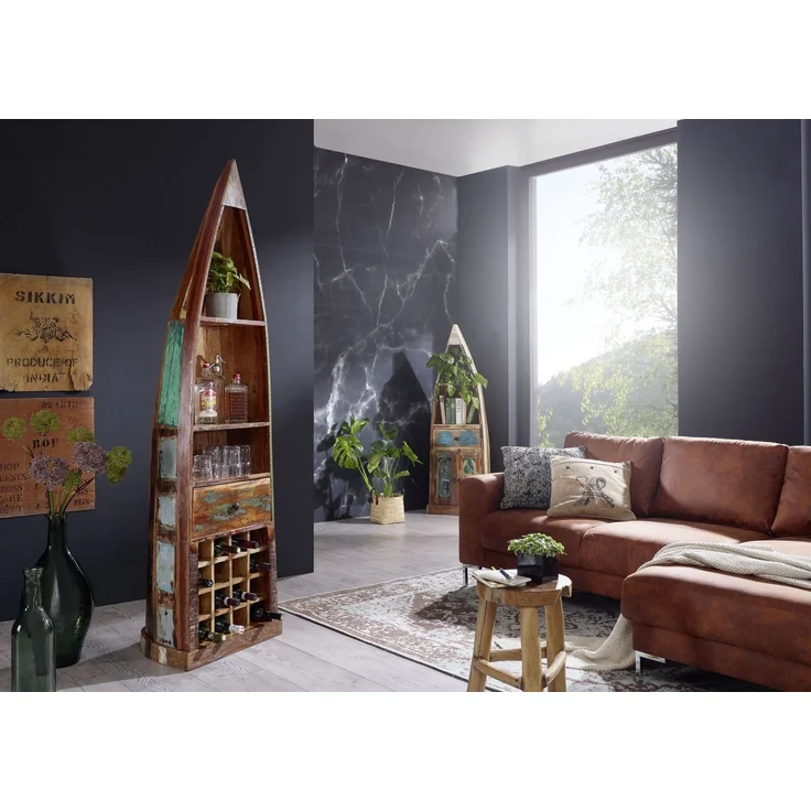 Regal Boot Indisches Altholz lackiert NATURE OF SPIRIT #120 – Bild 9