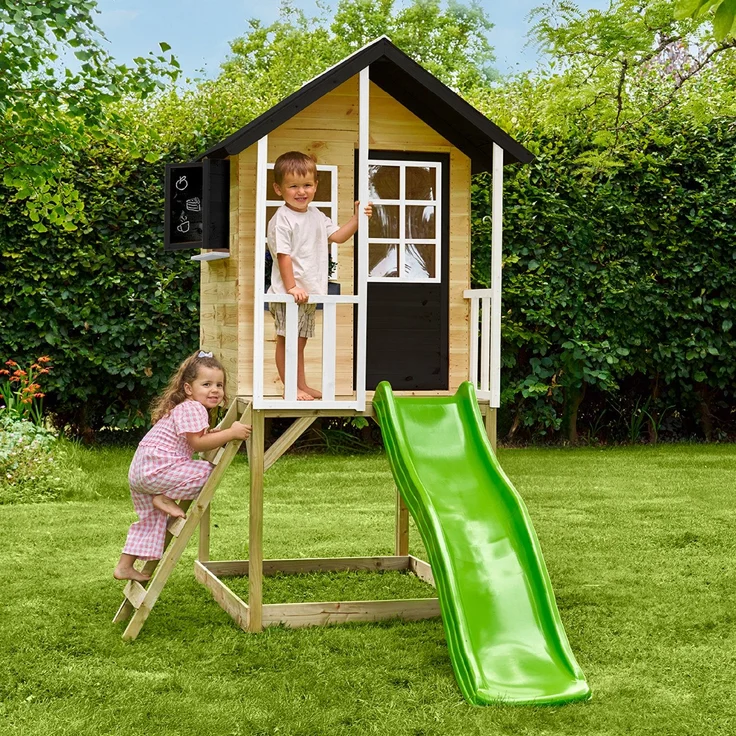 Zwerkules Holli 1 | Kinder Stelzenhaus mit Rutsche – Bild 2