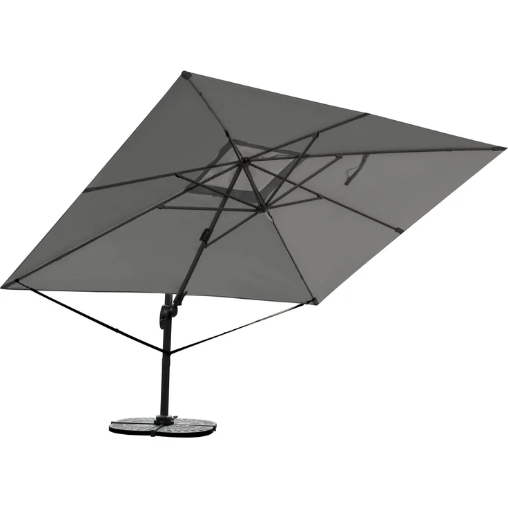 Sonnenschirm dunkelgrau 3 x 4 Meter – Bild 1