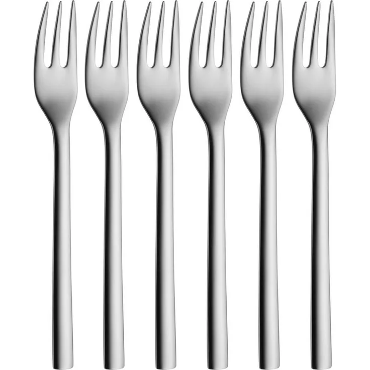 Kuchengabel-Set 6 Stück Nuova WMF Kuchengabel, Spülmaschinengeeignet