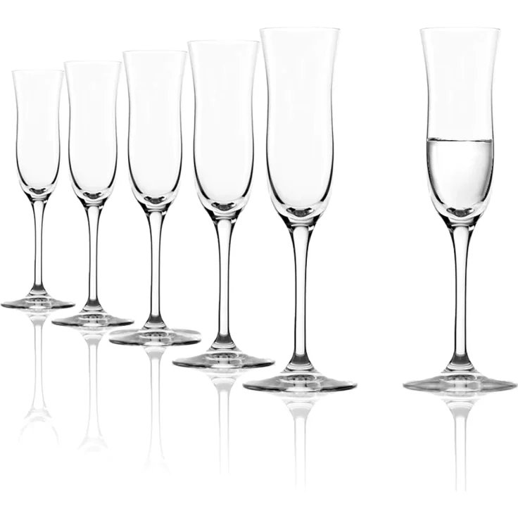Stölzle Schnapsglas Stölzle Lausitz Classic Long-Life Grappa Glas 100 ml 6er Set, Glas – Bild 1