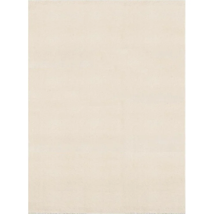 merinos Teppich COZY, 80x150 cm, Beige, Unifarben, rechteckig, Höhe: 13 mm – Bild 3
