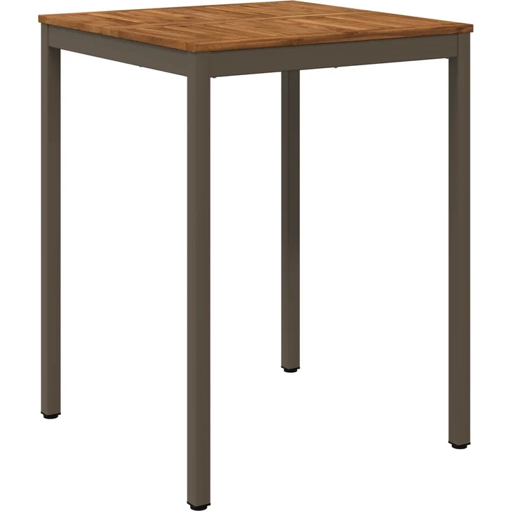 vidaXL Gartenbar-Tisch NAARDEN Natur und Kaffee 80 x 80,5 x 105 cm 901339 – Bild 2