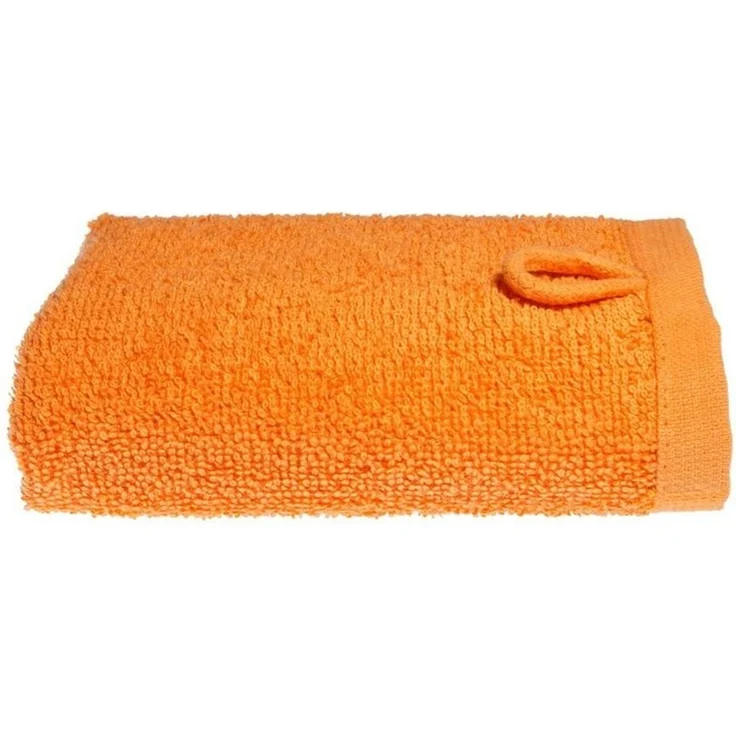 Julie Julsen Handtücher 1-Handtücher-Orange-Waschhandschuh 15 x 21 cm, Baumwolle (1-St) – Bild 3