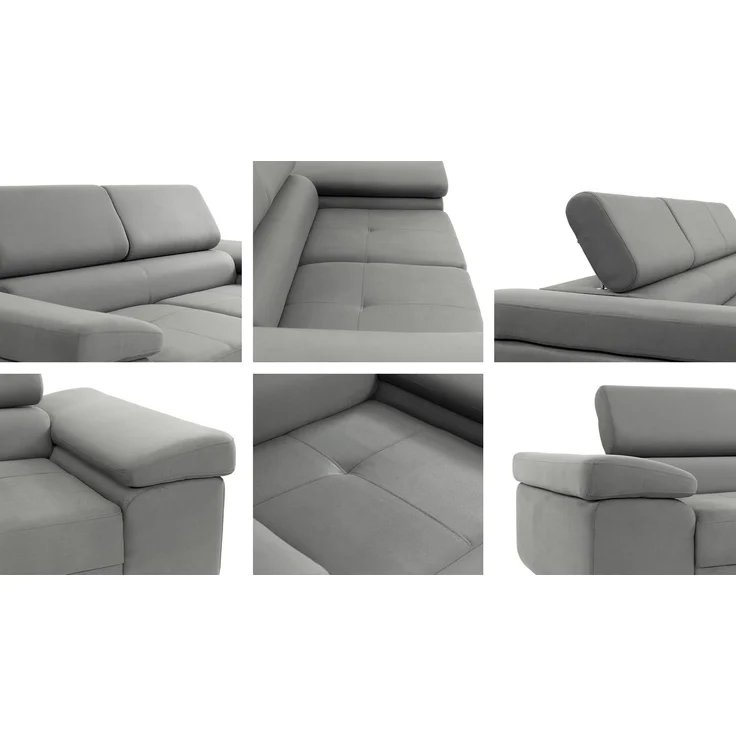 Sofa Set Torezio 3+2+1 mit Einstellbare Kopfstützen (Lumo 40) – Bild 5