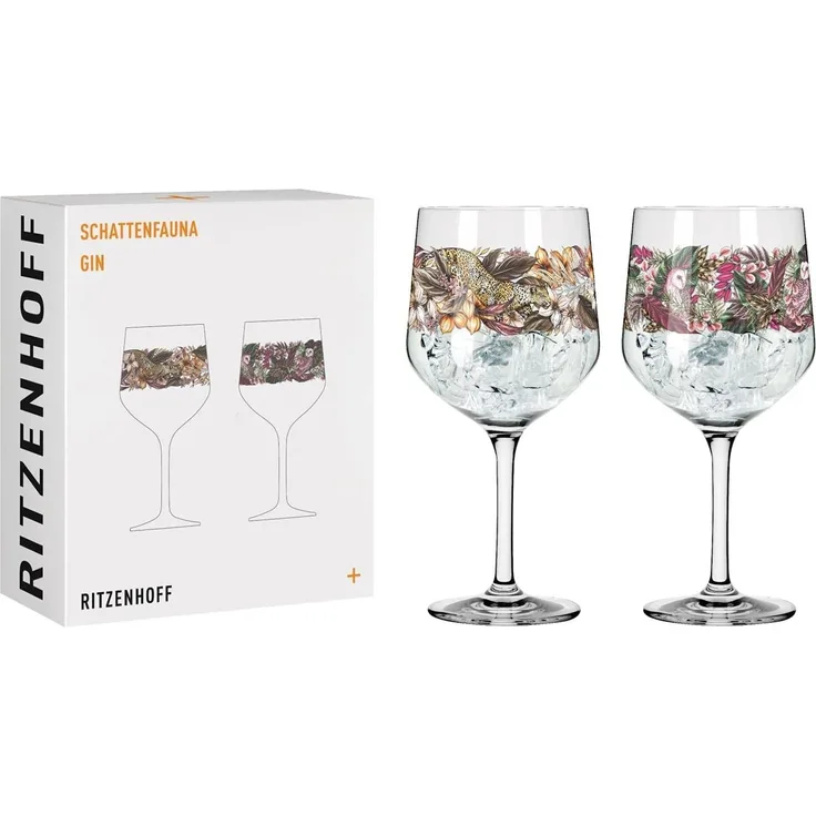 Ritzenhoff 3691002 Gin Kelch 2er-Set 002 SCHATTENFAUNA Maggie Enterrios 2021