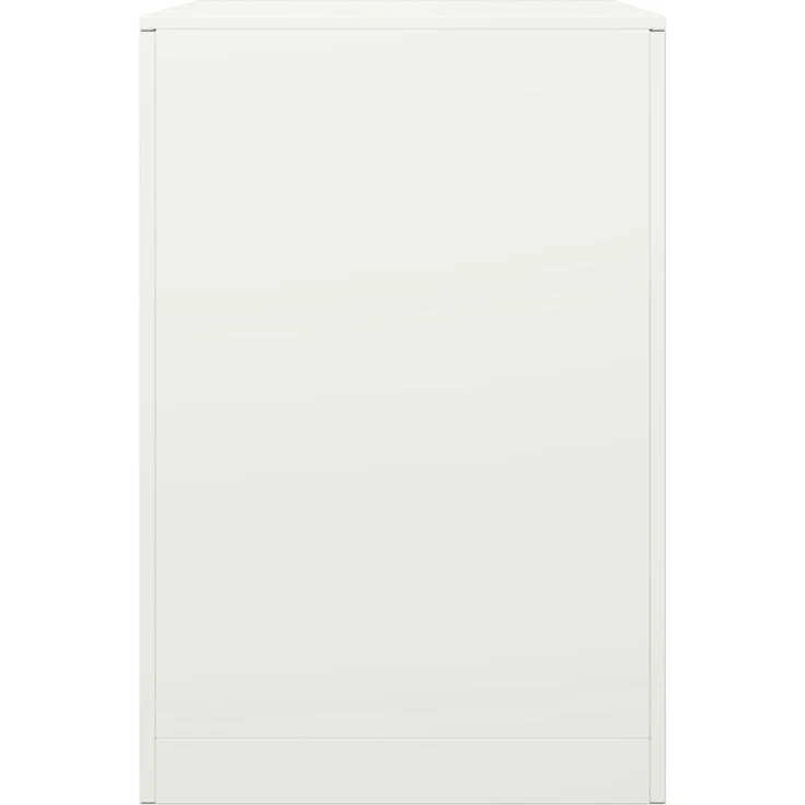 vidaXL Brennholzregal Weiß 60x40x60 cm Stahl 851004 – Bild 4