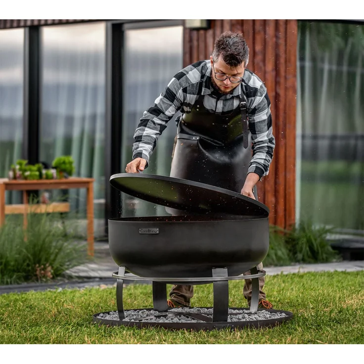 CookKing Viking | XXL Garten Feuerschalen-Set Ø 80