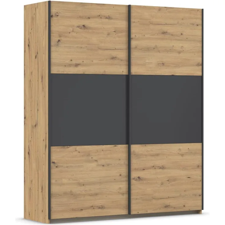 rauch Schwebetürenschrank Kleiderschrank Schrank Garderobe Garderobenschrank Wäscheschrank NEO (in 3 verschiedenen Ausstattungen BASIC/CLASSIC/PREMIUM) mit großzügigem Stauraum und vielfältigen Farbkombinationen