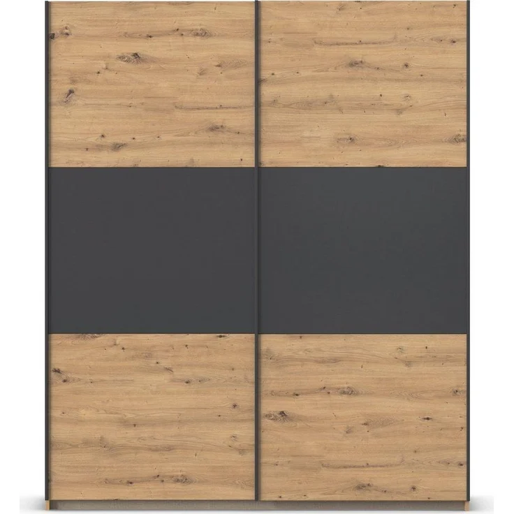 rauch Schwebetürenschrank Kleiderschrank Schrank Garderobe Garderobenschrank Wäscheschrank NEO (in 3 verschiedenen Ausstattungen BASIC/CLASSIC/PREMIUM) mit großzügigem Stauraum und vielfältigen Farbkombinationen – Bild 2