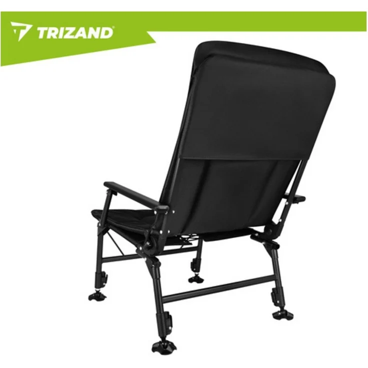 Trizand Angelstuhl Klappbarer Campingstuhl (Spar-Set, 1 St), Sorgt für maximale Stabilität und hält bis zu 120 kg – Bild 4
