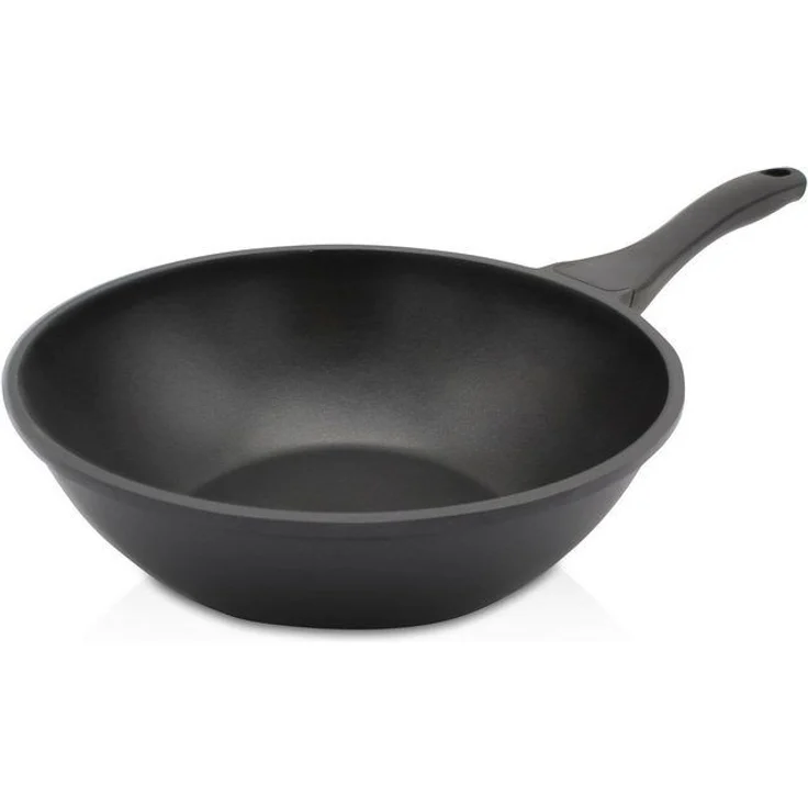 Aluguss Wokpfanne LEIPZIG 30 cm / Karl Krüger / Wok - Pfanne – Bild 4