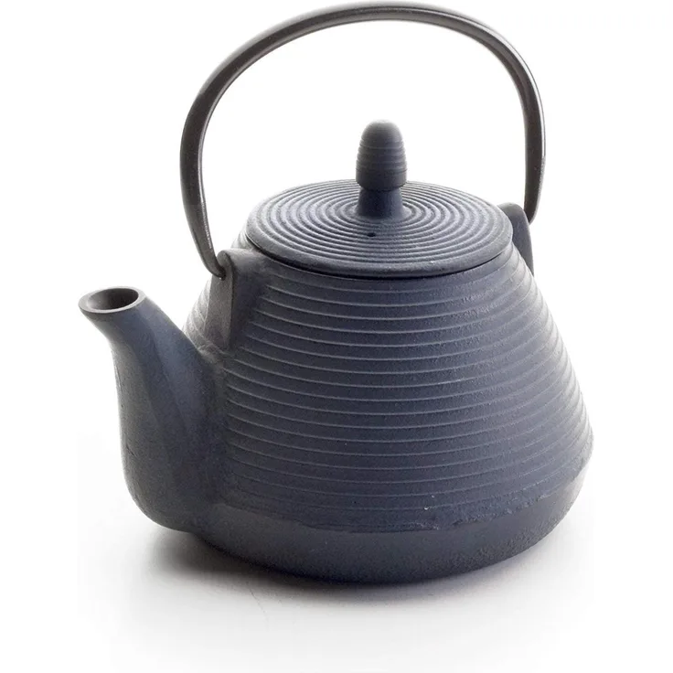 Ibili Teekanne-Set Oriental-Java 1 L Aus Gusseisen, Grau, 18 x 18 x 10 cm, 3-Einheiten