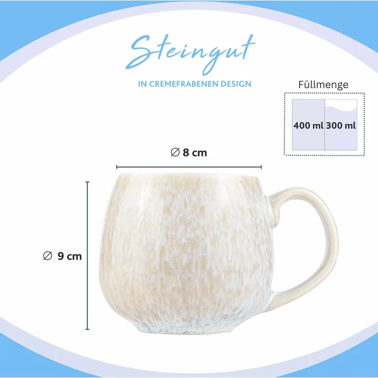 SÄNGER Kaffeebecher Set Santorini 4 teilig – Bild 3