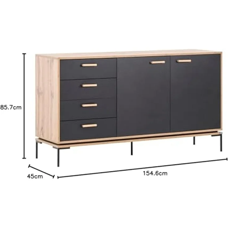 LOOKS by Wolfgang Joop Sideboard Looks, Breite 154,6 cm – Bild 3