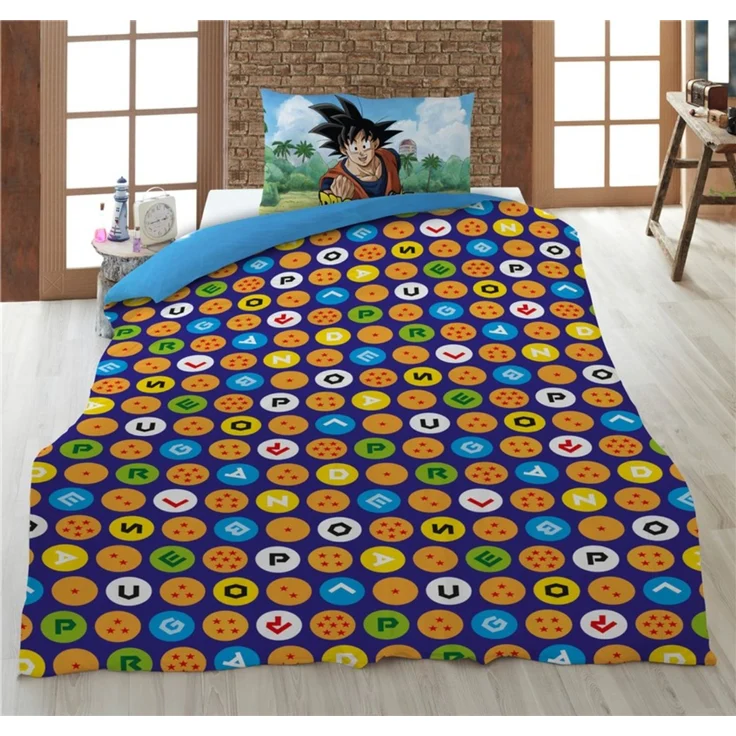 Dragon Ball Z Baumwolle Bettwäsche Set 160 × 210 cm mit Kissenbezug 65 × 100 cm für Schlafzimmer – Bild 3