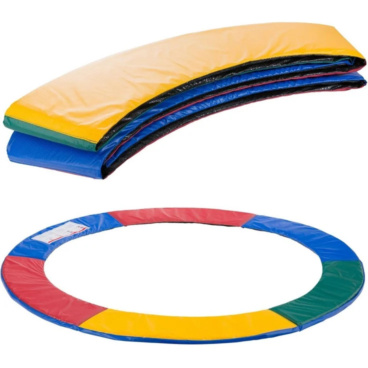Arebos Trampolin-Randabdeckung Federschutz Ø 244 cm, Randschutz, PVC und PE, Reißfest, UV-resistente und wasserbeständige