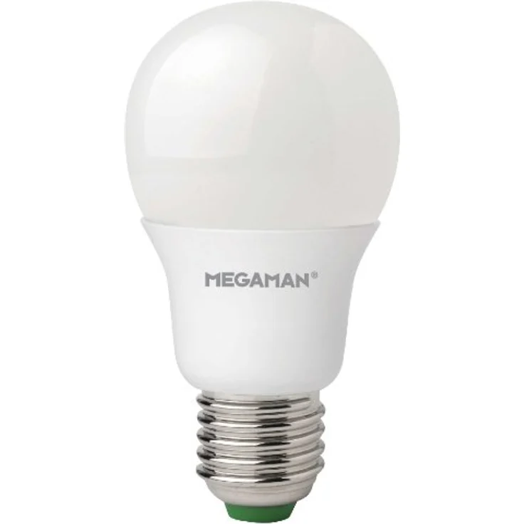Megaman LED-Lampe E27 A60 5,5W, warmweiß 2800K, matt, 330° Abstrahlwinkel, Ersatz für 40W Glühlampe – Bild 1