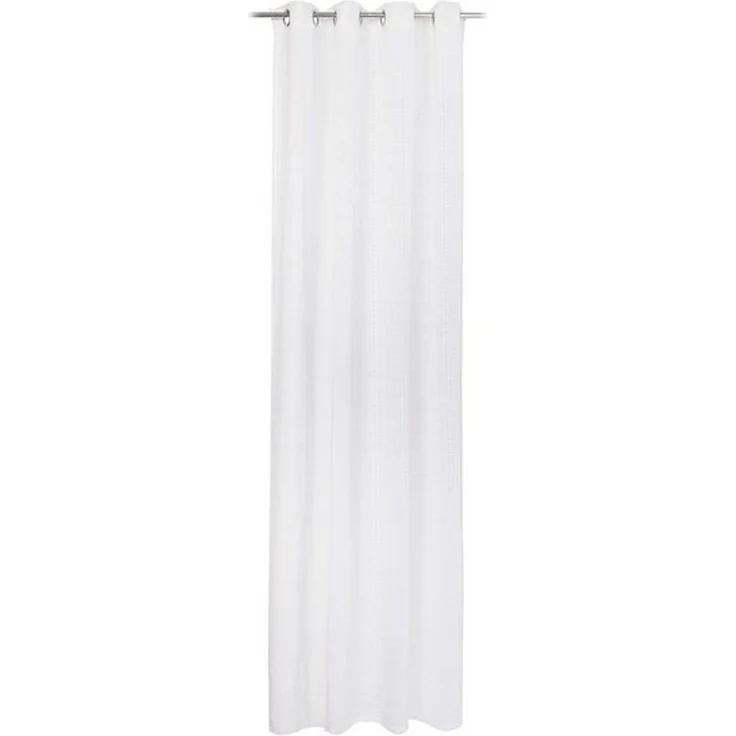Gözze 'MERIT' Ösenvorhang, 100% Polyester weiß, 140x245 cm – Bild 2