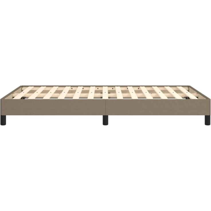 vidaXL Polsterbett, Stoff, 25,0 cm, Taupe, 120x190 cm – Bild 5